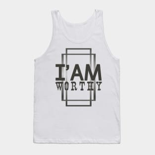 I' Am Worthy Mind Strength Tank Top